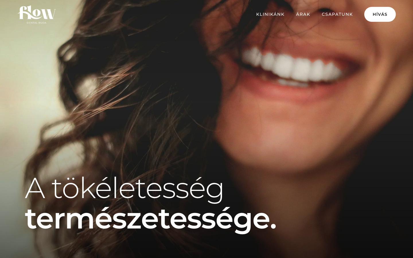 FlowDental Buda Praxis Webdesign